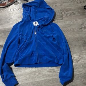 Juicy Couture Royal Blue Velour Jacket